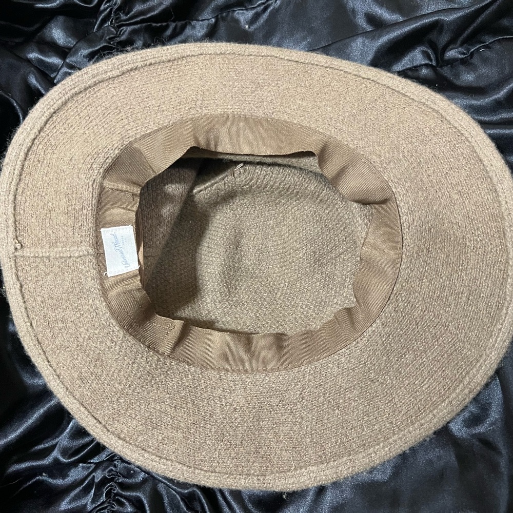 Universal Thread Taupe Knit Fedora Hat - Picture 7 of 8